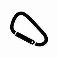 Image result for Carabiner Clip Art