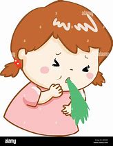 Image result for Sick Girl Vomiting Cartoon