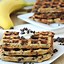 Image result for Banana Chocolate Chip Waffles