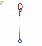 Image result for Single Leg Wire Rope Sling