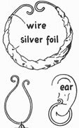 Image result for DIY Paper Clip Earrings