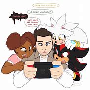 Image result for Poorly Drawn Shadow the Hedghog