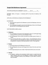 Image result for Contract Agreement Template for an Ongoing Service