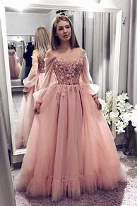 Image result for Blush Pink Prom Dresses