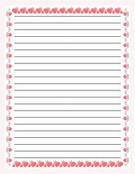 Image result for Lined Stationery Paper A4 Printable