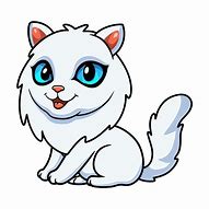 Image result for Persian Cat Cartoon
