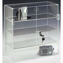 Image result for Clear Acrylic Display Shelves