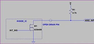 Image result for CMOS Open Drain