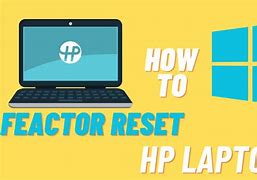 Image result for Factory Reset HP Laptop