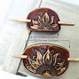 Image result for Leather Hair Barrette