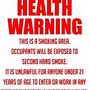 Image result for No Smoking Law Signs