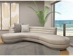 Image result for Curved Modern Sectional Sofa