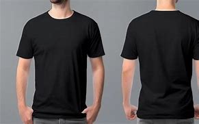 Image result for Plain Black Shirt Mockup