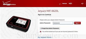 Image result for Verizon Jetpack Admin