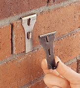 Image result for Brick Wall Hanger Clips