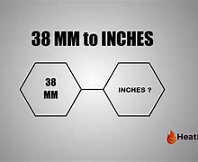 Image result for 38 mm to Inches