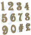 Image result for Standing Wooden Numbers