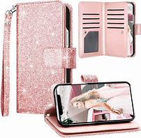 Image result for iPhone 11 Pro Max Wallet Case Rose Gold