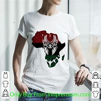 Image result for Black Panther Shirt White Hoodies