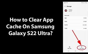 Image result for S22 Ultra Clear Cache