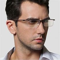Image result for Half Rimless Eyeglass Frames