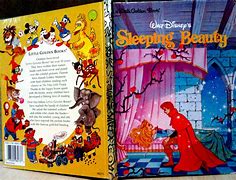 Image result for Disney Sleeping Beauty Golden Books