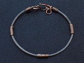 Image result for Wire Bracelets for Men