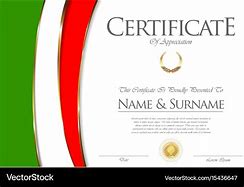 Image result for Honorary Italian Certificate