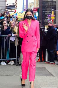 Image result for Zendaya Pink Suit