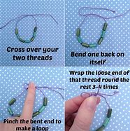 Image result for How to Make a Sliding Knot Bracelet