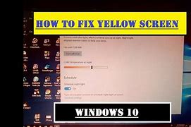 Image result for Yellow Screen Error