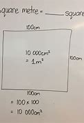 Image result for Example of One Square Meter
