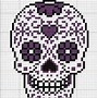 Image result for Skull Pixel Tattoo