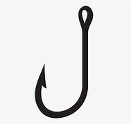 Image result for Hook Clip Art Black and White