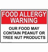 Image result for Free Printable Food Allergy Labels