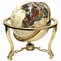 Image result for Globe with Stone Inlay
