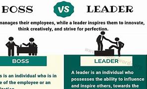 Image result for Boss or Leader Chart