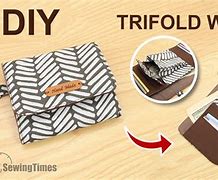 Image result for Tri-Fold Fabric Wallet
