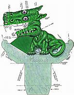 Image result for 3D Papercraft Dragon Templates