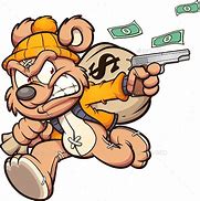 Image result for Bear with Gun Cartoon