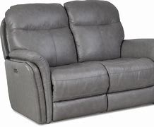 Image result for Grey Leather Reclining Sofa