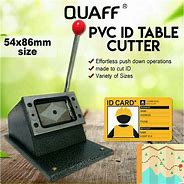 Image result for PVC Card Die Cutter