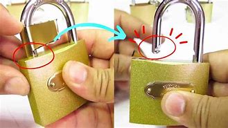 Image result for How to Open Lock From the Top