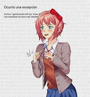 Image result for Get Out of My Head Sayori Meme