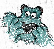 Image result for Monsters Inc Art