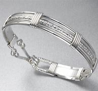 Image result for Silver Wire Bracelets