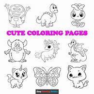 Image result for Easy Coloring Pages