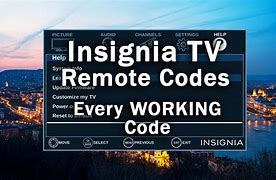 Image result for Insignia Tv Remote Codes
