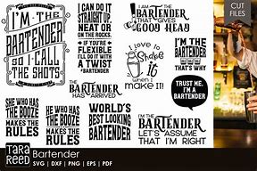 Image result for Bartender SVG