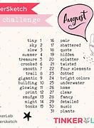 Image result for 30 Days Drawing Challenge List